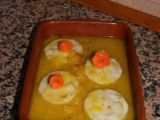 Receta Merluza en salsa de naranja y mango