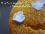 Receta Bizcocho de calabaza con crema de castañas