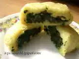Receta Rollo de patata y espinacas.
