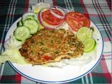 Receta ¿qué cocinar con atún enlatado? torta de atún (imitación de mariscos)