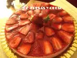 Receta Tarta de fresas y queso