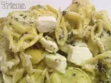 Receta Tortellini a la crema de ricotta y espinacas