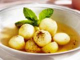 Receta Bolitas de manzana con té a la canela