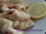 Receta Pechuga de pavo con salsa de limón