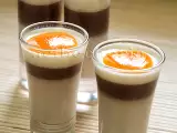 Receta Panna cotta de castañas y chocolate