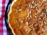 Receta Shoofly pie, o tarta a la melaza de los amish.