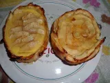 Receta Barquitas de tarta de manzana rápidas