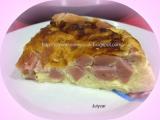 Receta Quiche de jamon de pavo y queso quark 0% olla gm d