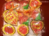 Receta Galletas para sant jordi