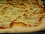 Receta Pizza 4 quesos
