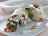 Receta Fajitas de secreto ibérico, pimiento, jalapeño y philadelphia