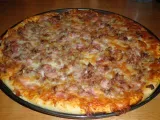 Receta Pizza boloñesa