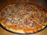 Receta Pizza boloñesa