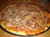 Receta Pizza boloñesa