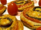 Receta Mini pizzas de hojaldre