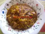 Receta Arroz meloso con verduritas y magra