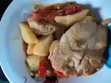 Receta Guiso de patatas y pollo
