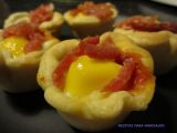 Receta Huevos de codorniz en hojaldre