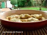 Receta Patatas a la importancia con bacalao en salsa verde