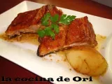 Receta Costillas de cerdo asadas con salsa barbacoa