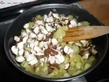 Receta Tortilla de patatas con soja y shiitake (o tortilla hispano-nipona)