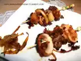 Receta Luras encebolladas con santa rita y jauja