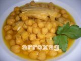 Receta Garbanzos con bacalao (potaje de cuaresma)