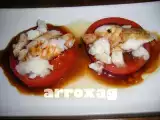 Receta Pintxo de bacalao marinado