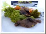 Receta Vegetales salteados al ajillo