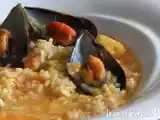 Receta Arroz con rape y mejillones