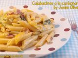 Receta Calabacines a la carbonara de jamie oliver