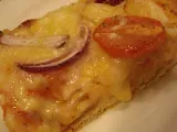 Receta Pizza extra de queso y peperoni