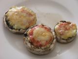 Receta Champiñones rellenos de mijo y gratinados con queso