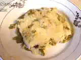 Receta Judías verdes con beicon y bechamel