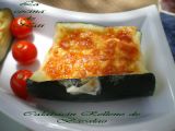 Receta Calabacín relleno de bacalao.