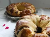 Receta Rosca rellena con merengue francés