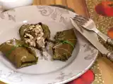 Receta Dolmades con salsa tzatziki casera