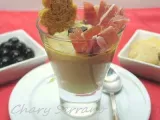 Receta Vasitos de samorejo de espárragos y huevo, con jamón