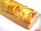 Receta Bizcocho cuatro cuartos con manzana