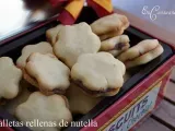 Receta Galletas rellenas de nutella