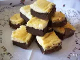 Receta Brownie de chocolate y queso