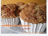 Receta Muffins de manzana y canela