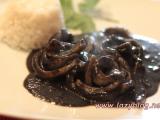 Receta Calamares en su tinta en su punto