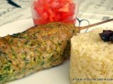 Receta Brocheta de carne picada al curry