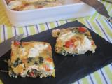 Receta Frittata de ricotta, tomates y espinacas