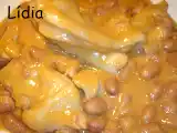 Receta Pies de cerdo con alubias pintas (peus de porc amb mongetes)