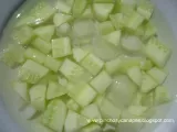 Receta Sopa fría de pepino español