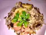Receta Arroz tropical