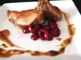 Receta Conejo con cerezas