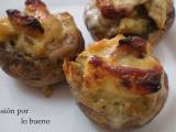 Receta Champiñones rellenos de bechamel